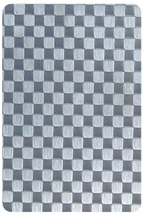 DIN Standard Stainless Steel Embossed Sheet Square Pattern Decoration Plate