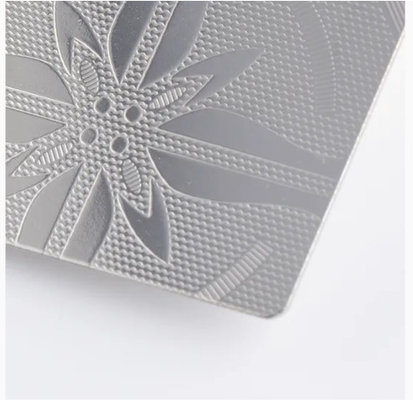Ss304 201 Stainless Steel  Embossed Plate Decoration Wall