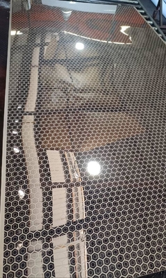 0.8MM Mirror Stainless Steel Etched  Sheet Decoration Elevator Plate