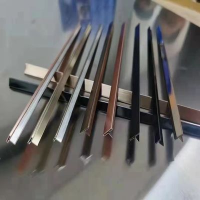 0.65mm épaisseur 304 carreaux en acier inoxydable avec taille personnalisée pour la protection des murs et du sol
