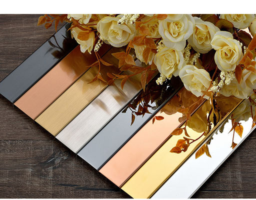 Bon prix Profil décoratif de marqueterie d'équilibre de tuile de forme de l'acier inoxydable U pour le salon en ligne