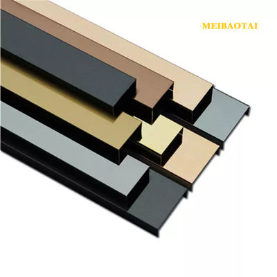 Bon prix Empreinte digitale de l'équilibre 10FT de tuile d'acier inoxydable du miroir 304 de délié anti en ligne