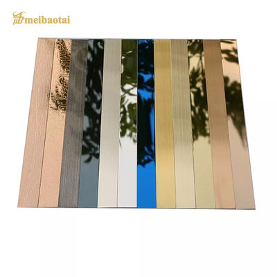 Bon prix équilibre de tuile d'acier inoxydable de 10mm pour les bandes plates balayées par décoration faisante le coin en ligne