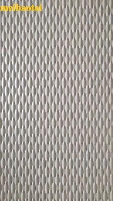 SS201 304 5WL 6WL tôle en acier inoxydable en relief SS plaque décorative pour mur