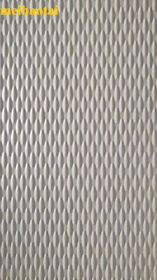 Bon prix SS201 304 5WL 6WL tôle en acier inoxydable en relief SS plaque décorative pour mur en ligne