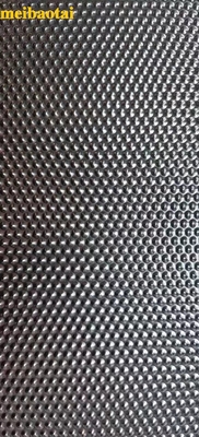 Le timbre de miroir de feuille de relief par 304 d'acier inoxydable de décoration a fini ASTM