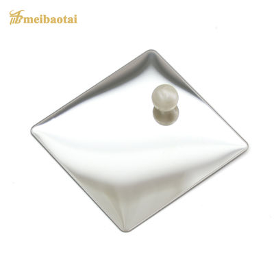 Finition miroir JIS Standard 1,2 mm épaisseur feuille d'acier inoxydable décoratif pour panneaux muraux