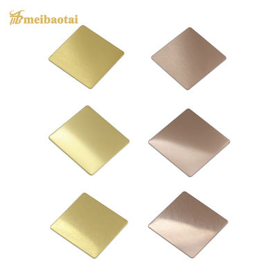 Bon prix Revêtement balayé ASTM de couleur de Pvd de plat de la vibration solides solubles de feuille d'acier inoxydable de délié en ligne