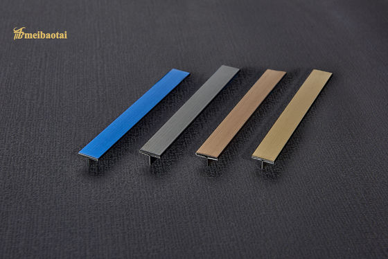 Bon prix Taille personnalisée 304 profilé en acier inoxydable U avec finition PVD colorée en ligne