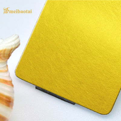 Bon prix Forme plate de la feuille 4*8ft d'acier inoxydable de l'or Aisi201 noir argenté en ligne