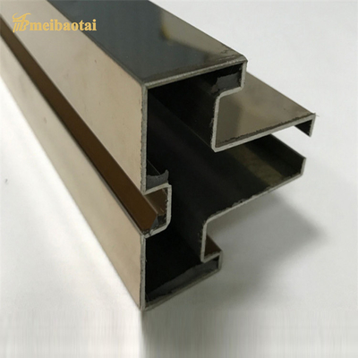 L'équilibre de forme irrégulière de tuile d'acier inoxydable de la catégorie 304 décorent le bord de mur