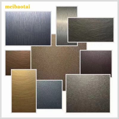 Plaque d'acier inoxydable laminée à froid de qualité 201 pour applications décoratives