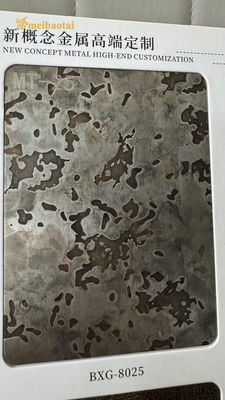 Bon prix Modèle de camouflage Imitation ancien cuivre tôles d'acier inoxydable en ligne