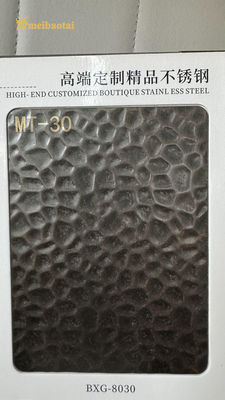 Bon prix 201 304 Décoration murale d'hôtel Imitation de nid d'abeille Plaques en acier inoxydable en ligne