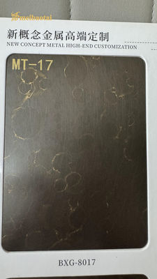 Bon prix 201 304 Imitations de tôles d'acier inoxydable décoratives en cuivre antique en ligne