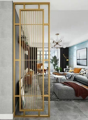 Bon prix Diviseur de chambre en acier inoxydable de conception personnalisée pour la décoration de fond de mur et de plafond en ligne
