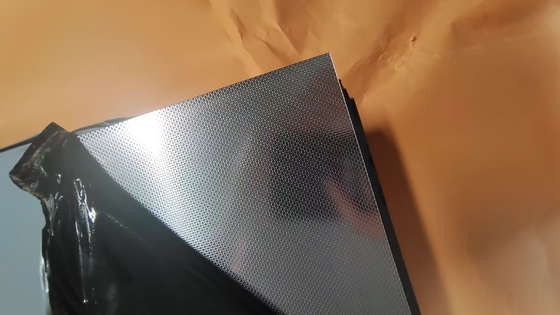 Miroir en argent Ligne en relief en acier inoxydable feuille de décoration
