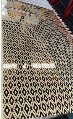 SS304 Gold Mirror Pvd Color stainless steel Sheet Decoration Plate