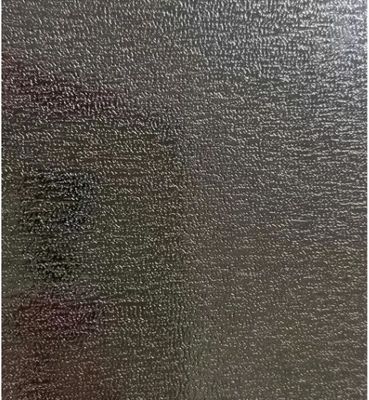 Surface de miroir PVD couleur revêtue de grade 201 tôle en acier inoxydable en relief pour plaque décorative