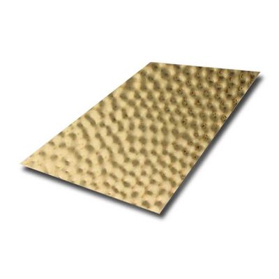 Plaque d'acier inoxydable imprimée à l'épaisseur de 0,85 mm et revêtement de couleur pour un usage décoratif