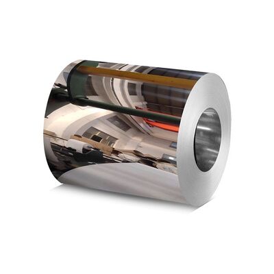 Bon prix Surface du miroir bobine en tôle en acier inoxydable 304 laminée à froid en ligne