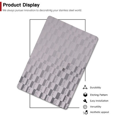 Bon prix Tôle d'ascenseur en acier inoxydable 201 de taille 1219x3048mm pour applications décoratives online