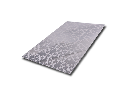 Bon prix Plaque de cabine d'ascenseur, Plaque en acier inoxydable avec motif gravé finition polie miroir 304 pour intérieur d'ascenseur online