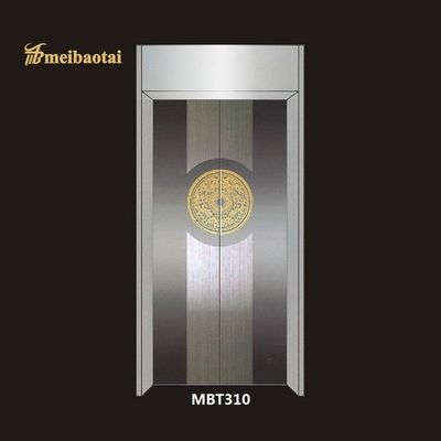 Bon prix 0.95mm Épaisseur couleur or revêtue poli gravé ascenseur décoratif en acier inoxydable en ligne