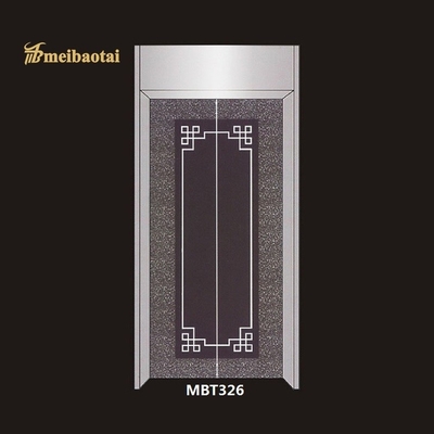 Longueur du noir 3048mm de feuille d'acier inoxydable d'ascenseur de char de bataille avec le bord fendu