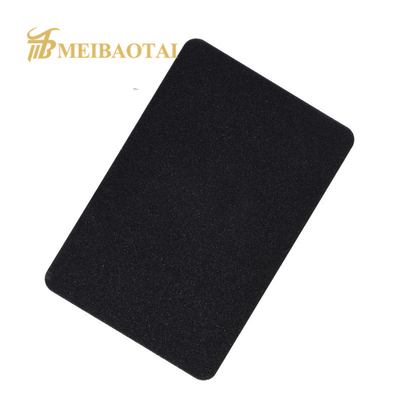 Anti empreinte digitale sablée d'acier inoxydable d'épaisseur décorative colorée de la feuille 0.75mm