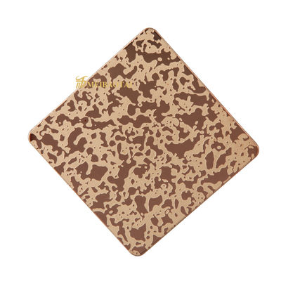 Bon prix Le miroir a gravé à l'eau-forte le revêtement décoratif de couleur de la feuille 4*8FT Pvd d'acier inoxydable en ligne