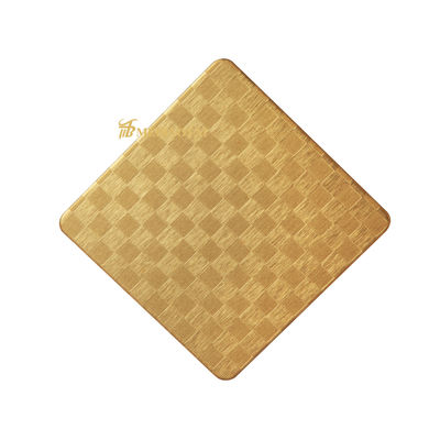 Bon prix Le SUS 304 le délié 201 316L a gravé à l'eau-forte la largeur 1500mm de feuille d'acier inoxydable en ligne