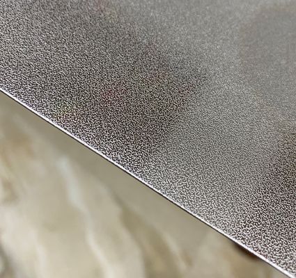 Bon prix Plat de relief en acier de décoration de feuille de SS304 4*8ft 0.65mm Stainlesss en ligne