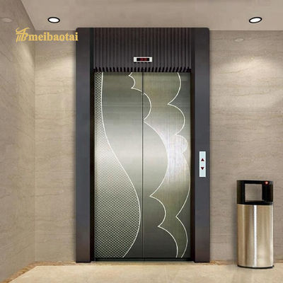 Plaque en acier inoxydable 304 d'une épaisseur de 0,95 mm avec traitement de surface NO.4 et dimensions de 1219x2438 mm pour ascenseurs