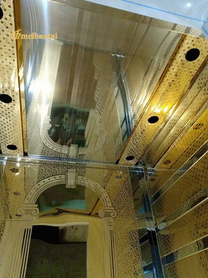 Pieds gravés à l'eau-forte de la taille 4X8 4X10 de feuille d'acier inoxydable d'ascenseur de JIS 304