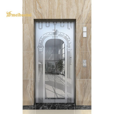 SS304 Plaque d'acier inoxydable pour ascenseur avec revêtement de couleur PVD et taille 1219x2438mm pour un usage décoratif