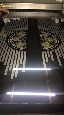 Bon prix Feuille gravée à l'eau-forte du modèle 340 d'acier inoxydable pour la feuille de construction d'ascenseur de mur en ligne