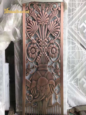 Bon prix Écran de décoration de séparateur de pièce en acier inoxydable laser creux en ligne