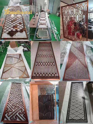 Bon prix Diviseur de salle en acier inoxydable personnalisé adapté à la taille et aux exigences de conception de votre projet en ligne