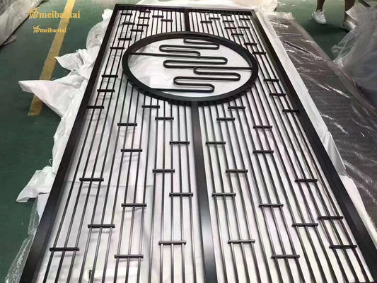 Bon prix Couleur brune Taille personnalisée Diviseur de pièce en métal populaire en ligne