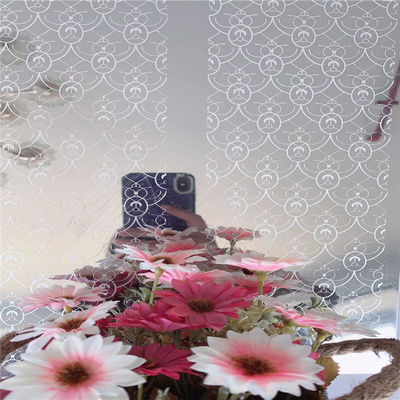 Finition miroir 8K 304 acier inoxydable feuille gravée 1219x3048mm pour la décoration de l'ascenseur