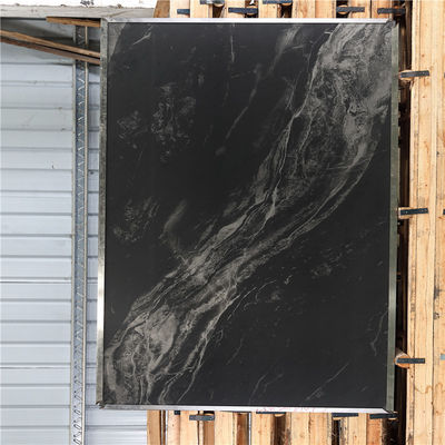 Bon prix L'acier inoxydable de couleur de marbre du grain 201 304 couvre la décoration 4X8FT de porte en ligne